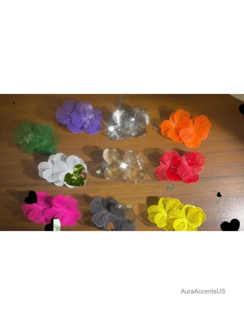 Oversized Flower Statement Earrings for Women Boho Lightweight Floral Drop
